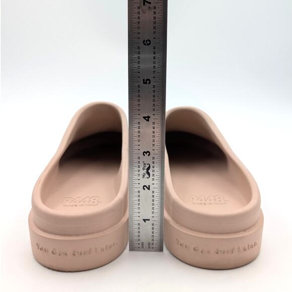 P448 Flo Mimetic Slip-On Waterproof Slide Clogs Women's Taupe Size US8.5 EU38-39 - Picture 4 of 9